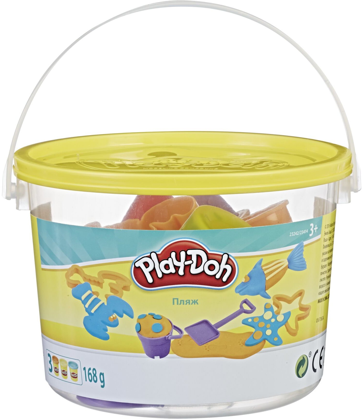 

Набор пластилина Hasbro PLAY-DOH Ведёрочко Beach (23414_23242)