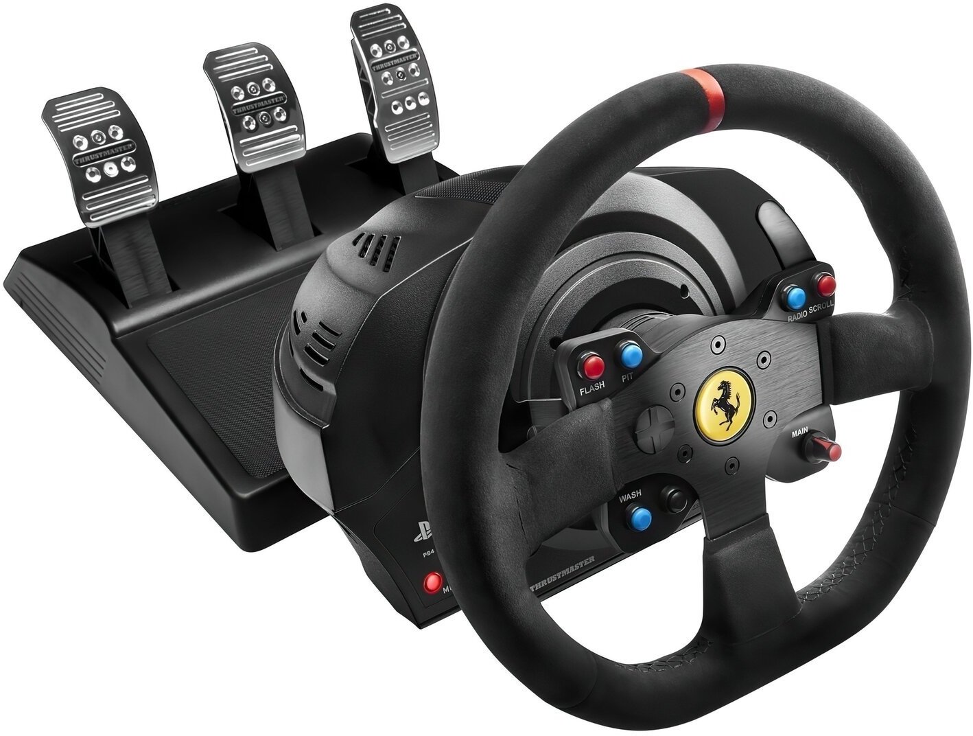 

Thrustmaster T300 Ferrari Integral Rw Alcantara edition for PС/PS4/PS3/ PS5 (4160652)