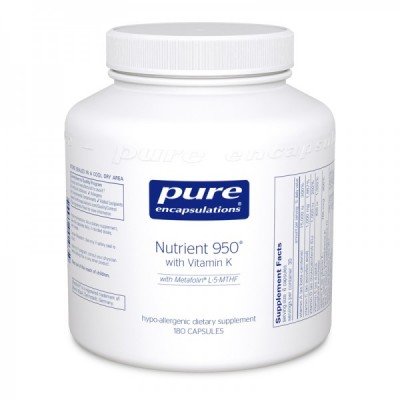 

Pure Encapsulations Nutrient 950 with Vitamin K 180 caps (PE-01035)