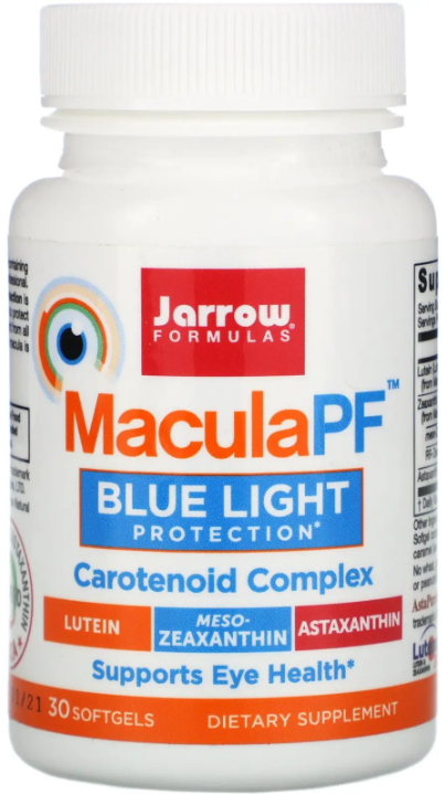 

Jarrow Formulas Macula Protective Factors Фактори захисту макули 30 капсул