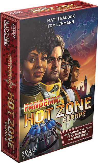 Акція на Настольная игра Z-Man Games Pandemic: Hot Zone - Europe (Пандемия: Горячая Зона – Европа EN) від Stylus
