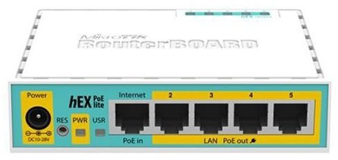 

Mikrotik hEX PoE lite (RB750UPr2)