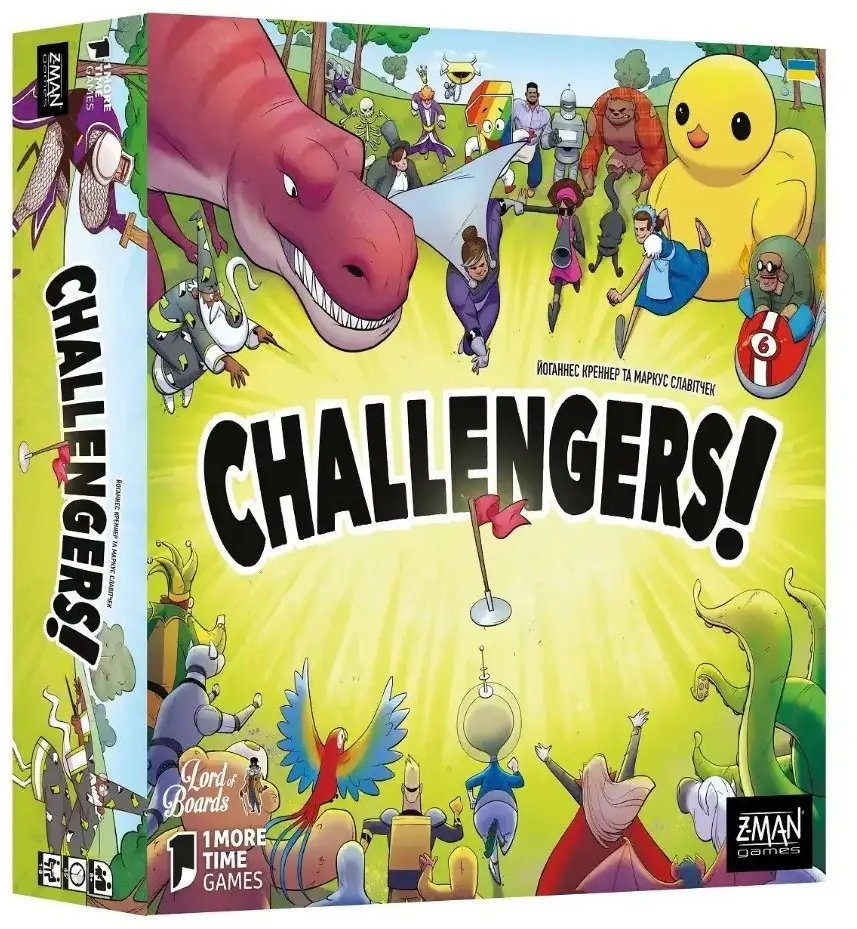 Акція на Настольная игра Lord of Boards Challengers! (LOB2308UA) від Stylus