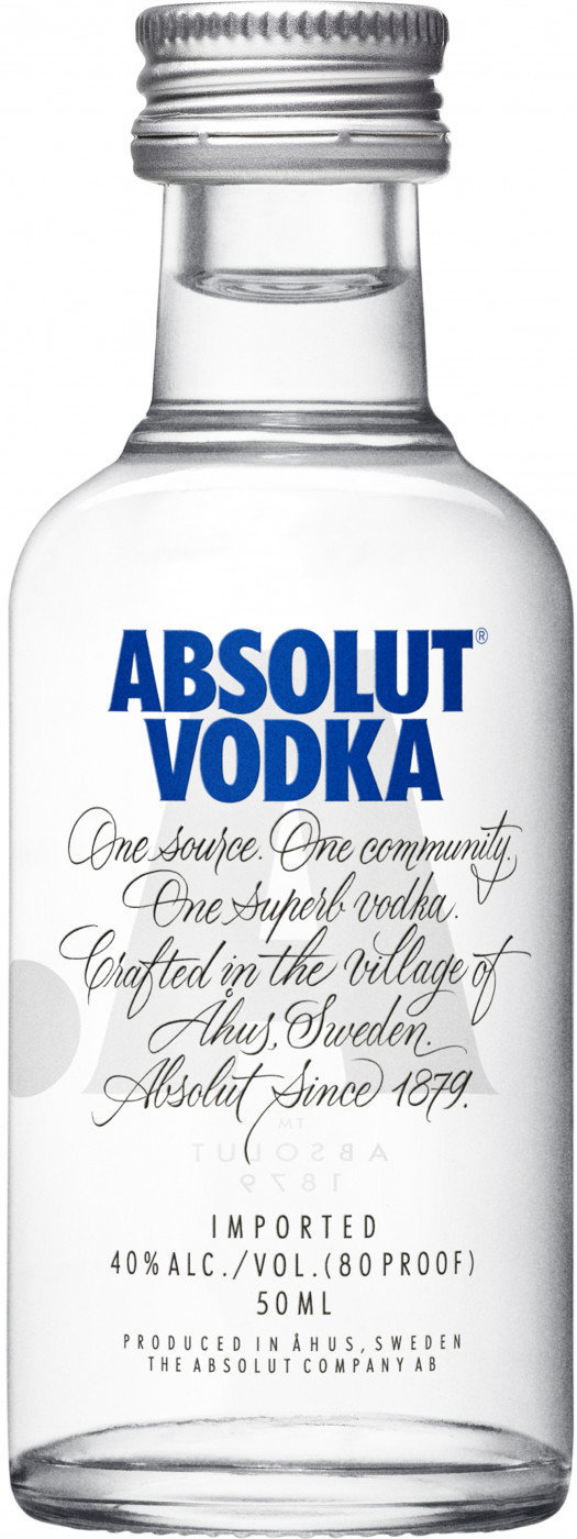 

Горілка Absolut 0.05л 40% (STA7312040017508)