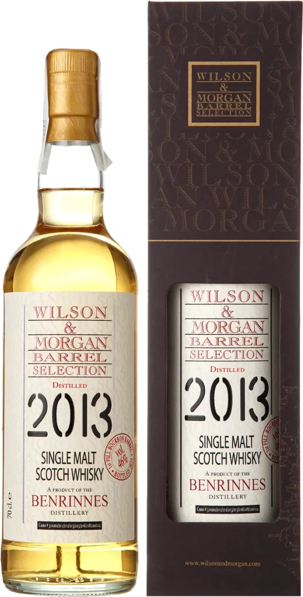 

Виски Wilson and Morgan 1st Fill Bourbon Barrel 2013 0.7 л (BWR5996)