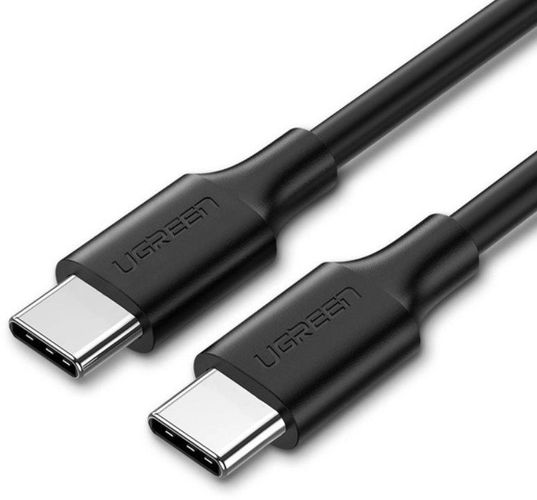 Акція на Ugreen USB-C to USB-C 3A 2m Black (10306) від Stylus