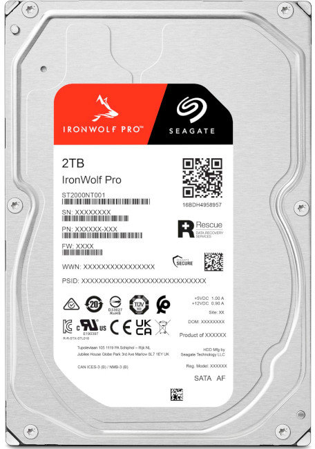 Акція на Seagate IronWolf Pro 2 Tb (ST2000NT001) від Y.UA