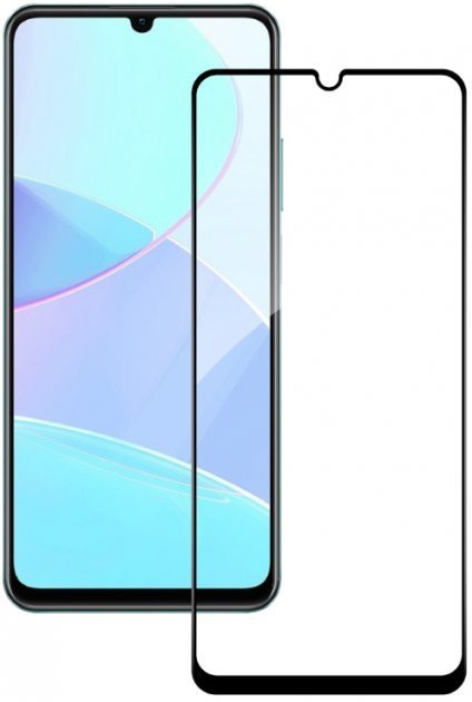 

Acclab Tempered Glass Full Glue Black for Realme C51