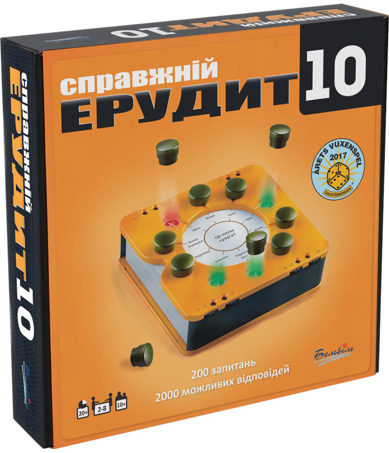 

Настольная игра Mindtwister Настоящий Эрудит 10 (41501265)