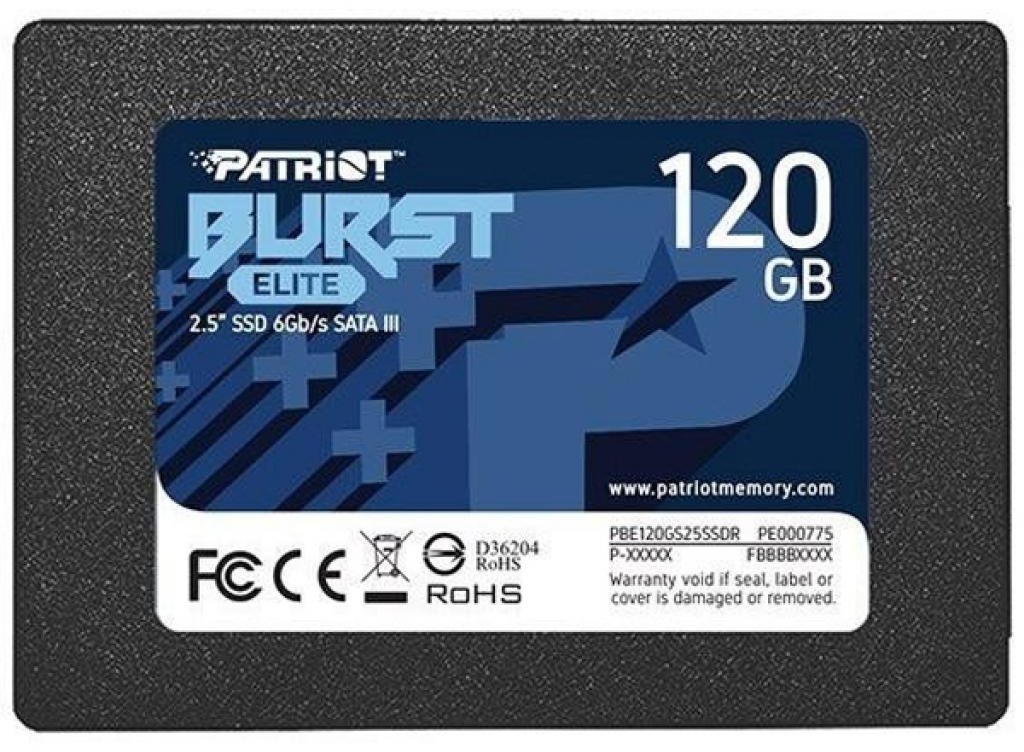 

Patriot Burst Elite 120 Gb (PBE120GS25SSDR)