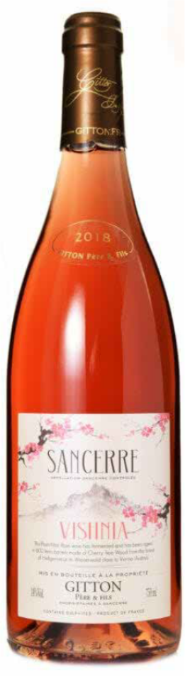 Акція на Вино Gitton Sancerre Rose Vishnia 2019 розовое сухое 0.75 (VTS1218230) від Stylus