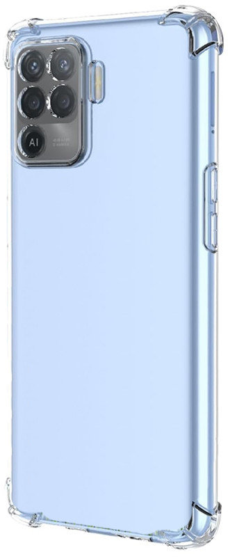 

Tpu Case Getman Ease logo Full Camera Transparent for Oppo Reno 5 Lite