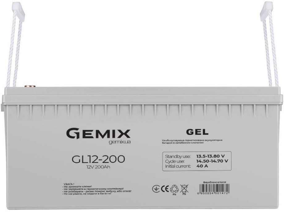 

Gemix Gl 12В 200 Ач (GL12-200)