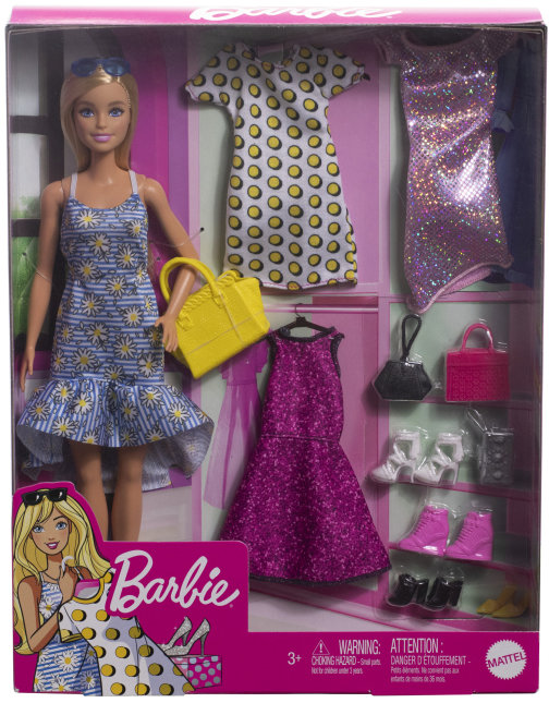 Акція на Кукла Barbie с нарядами (JCR80) від Stylus