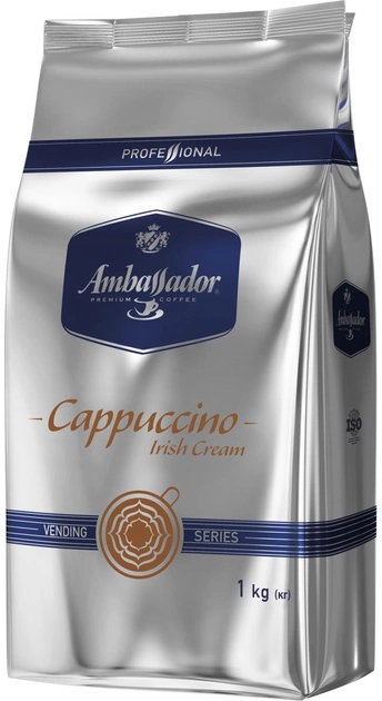 

Капучіно для вендінгу Ambassador Cappuccino Irish Cream 1 кг (8719325224054)