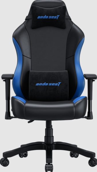 

Кресло игровое Anda Seat Luna Color Size L Black/Blue Pvc