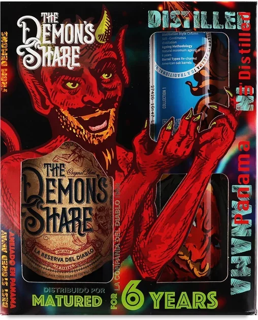 Акція на Ром The Demon's Share 6 лет в подарочной упаковке 40% 0.7 л (EV8009366980461) від Stylus