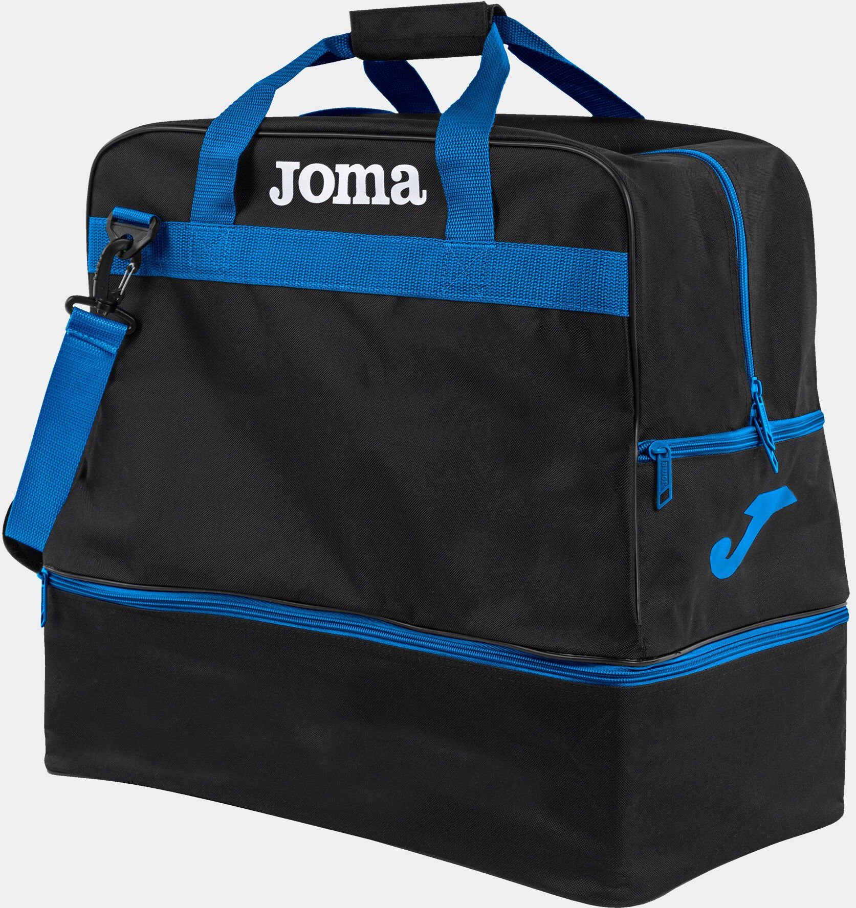 Акція на Сумка Joma Training Iii Large черно-синяя Уни 48х49х29см (400007.107) від Stylus