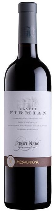 

Вино Mezzacorona Castel Firmian Pinot Nero Trentino Doc 13% красное сухое 0.75л (WHS8004305093141)