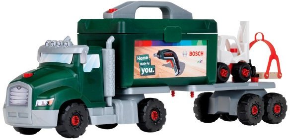 Акция на Набір іграшок Bosch Klein Ixolino Ii з вантажівкою (8640) от Y.UA