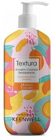 Акція на Keenwell Textura Moisturizing Body Emulsion Mango Yogurt Увлажняющее питательное молочко для тела Манго и Йогурт 500 ml від Stylus