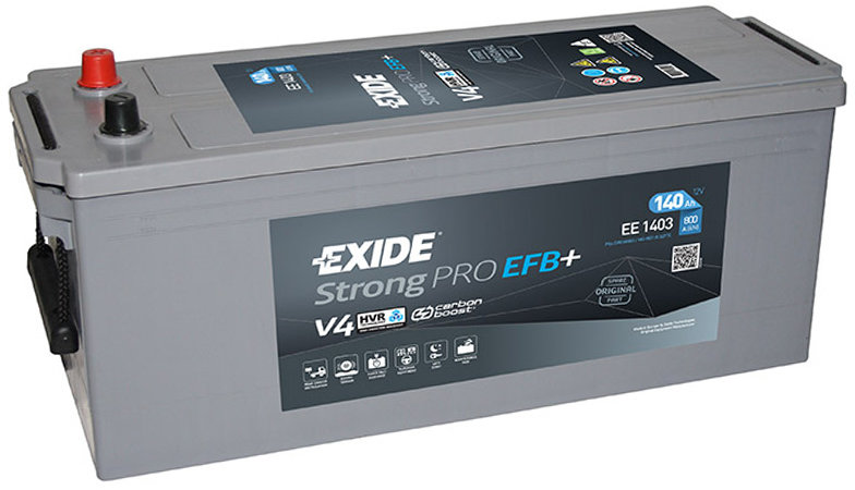 Акція на Автомобильный аккумулятор Exide Strong Pro Efb 6СТ-140 (800) від Stylus