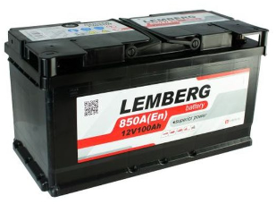 Акція на Автомобільний акумулятор Lemberg battery 100 Ah/12V "0" (+ праворуч) від Y.UA