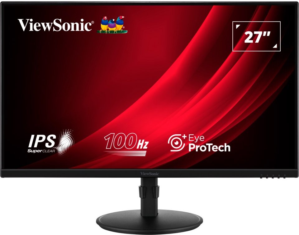 Акція на ViewSonic 27” Ips Full Hd 100Hz Ergonomic Monitor (VA2708-HDJ) від Stylus