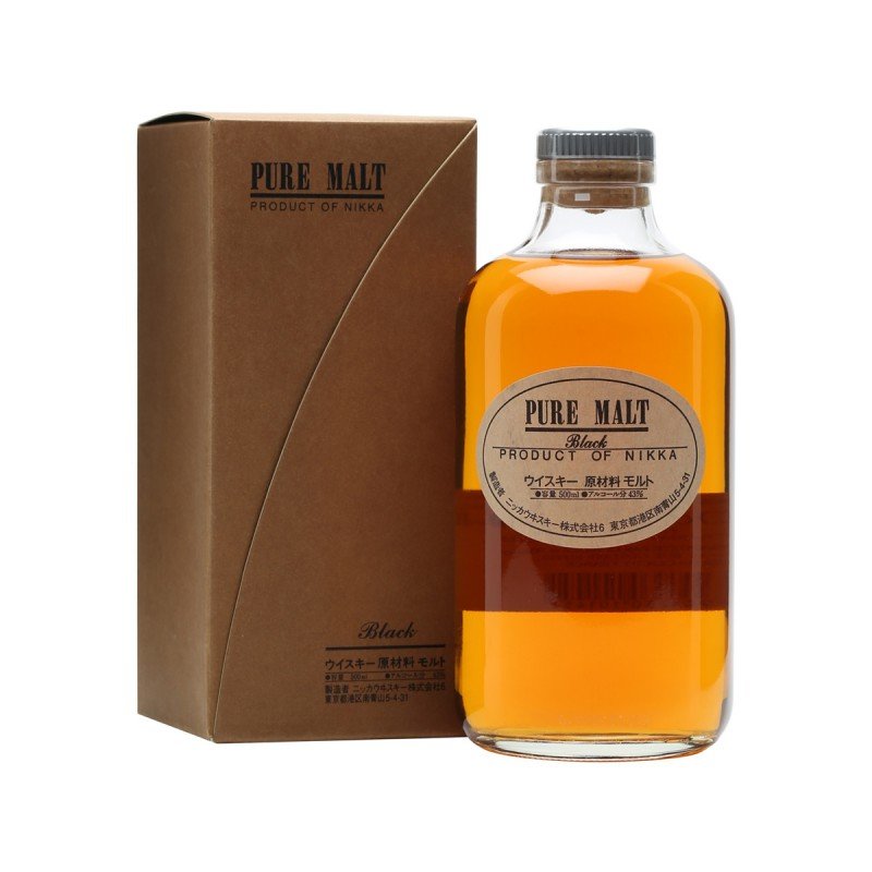 

Виски Nikka Pure Malt Black, gift box (0,5 л) (BW3881)