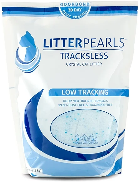 Акція на Наповнювач туалетів для кішок Litter Pearls TrackLess кварцовий 1.81 кг (3.8 л) (633843300381) від Y.UA