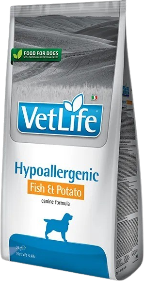 Акція на Сухой корм Farmina Vet Life Hypoallergenic Fish & Potato с рыбой и картофелем 12 кг (181,147) від Stylus