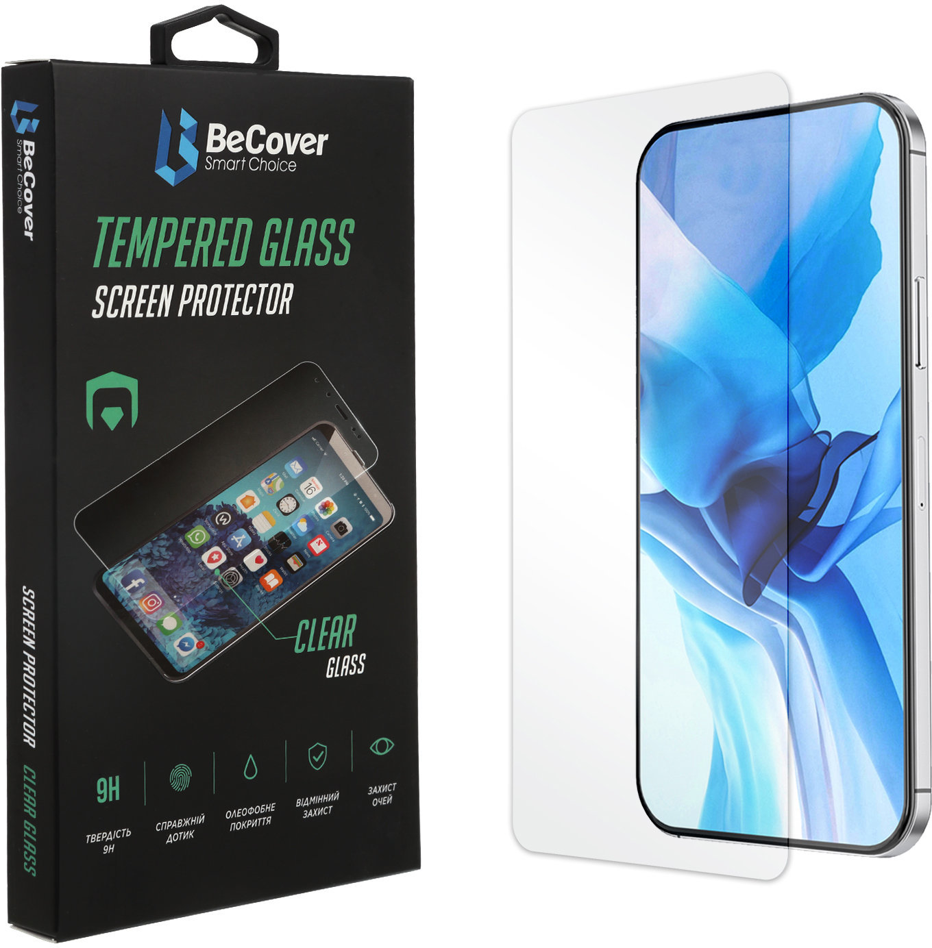 

BeCover Tempered Glass Premium for Xiaomi Redmi Note 9 / Redmi 10X (705463)