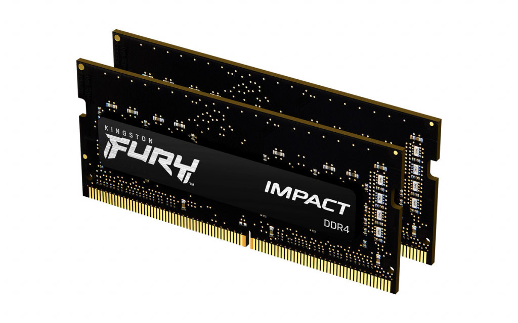 Акція на Kingston Fury 16 Gb (2x8GB) SO-DIMM DDR4 3200 MHz Impact (KF432S20IBK2/16) від Stylus