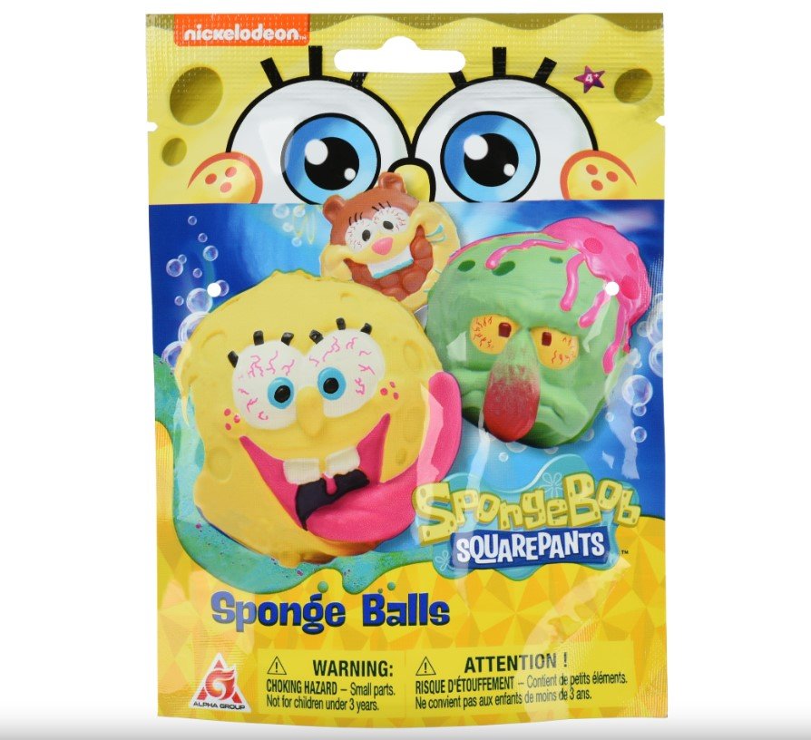 

Игровая фигурка-сквиш SpongeBob Balls Сюрприз ( в ассортименте) (EU690100)