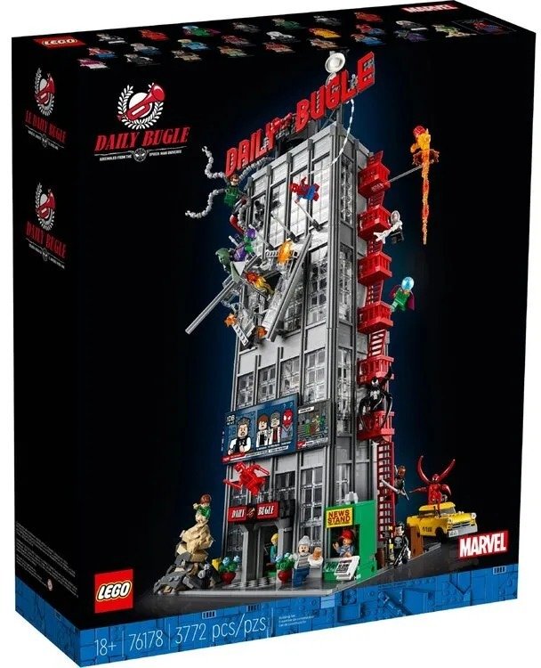 Акція на Конструктор Lego Super Heroes Marvel Человек-Паук: Дейли Бьюгл 3772 детали (76178) від Stylus