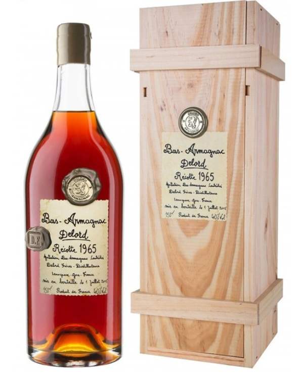 

Арманьяк Delord Bas-Armagnac 1965 gift box 40 % 0.7 л (WHS3324113719657)