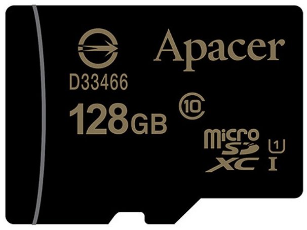 

Apacer 128GB microSDXC Class10 UHS-I (AP128GMCSX10U1-RA)