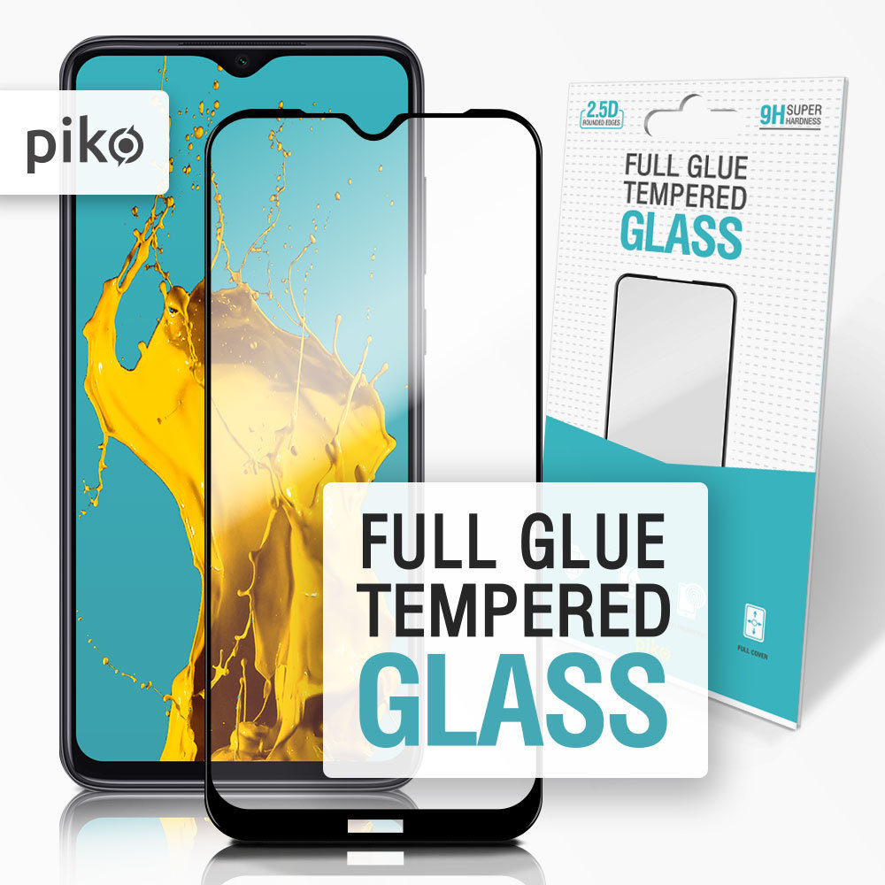 

Piko Tempered Glass Full Glue Black for Xiaomi Redmi Note 8T