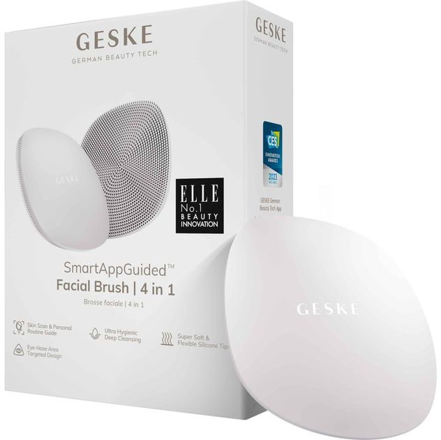 Акція на Щетка для лица Geske Facial Brush 4 в 1 Starlight (GK000018SL01) від Stylus