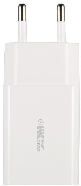 

Wk Usb Wall Charger Full Speed 2.1A White (WP-U63)