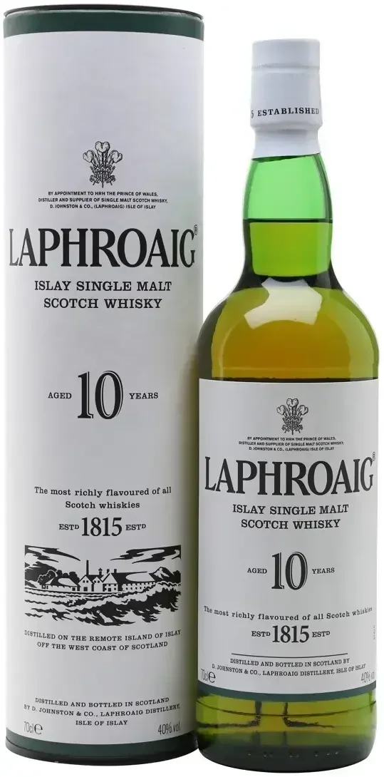 

Виски Laphroaig 10 лет выдержки 40% 0.7 л (5010019640260)