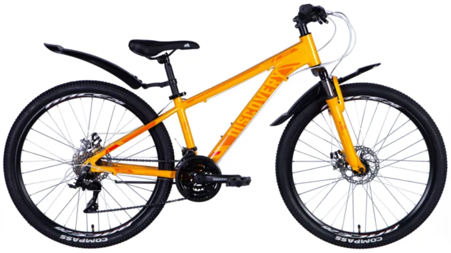 Акція на Велосипед 26" Discovery Bastion Am Dd 2024 (светло-оранжевый) (OPS-DIS-26-576) від Stylus