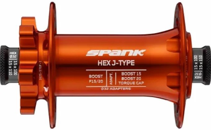 

Втулка передняя Spank Hex J-TYPE Boost F15/20, Orange (C04HJ122600ASPK)