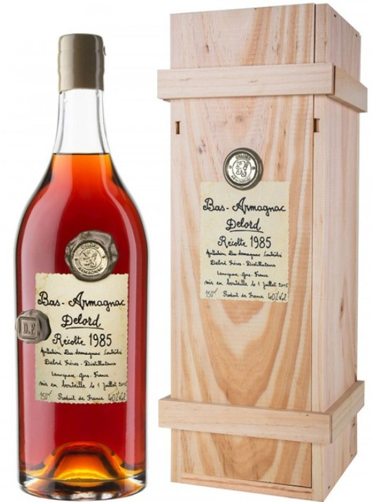 

Арманьяк Delord Bas-Armagnac 1985 gift box 40 % 0.7 л (WHS3324113719855)