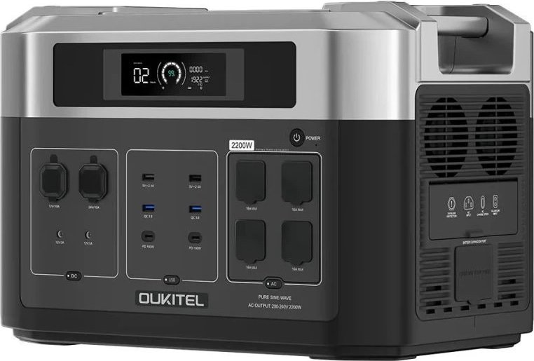 

Зарядна станція Oukitel BP2000 2048Wh 2200W