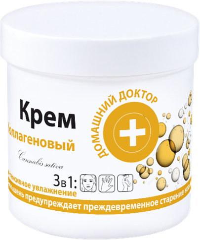 

Домашний Доктор Крем для тела коллагеновый 250 ml