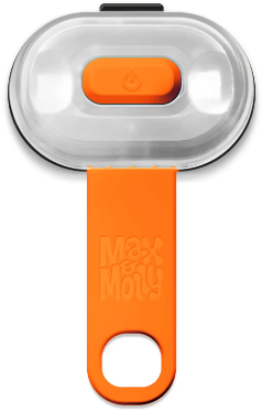 Акція на Фонарик Max & Molly Urban Pets Matrix Ultra Led - Safety light-Orange для собак (4894512019867) від Stylus