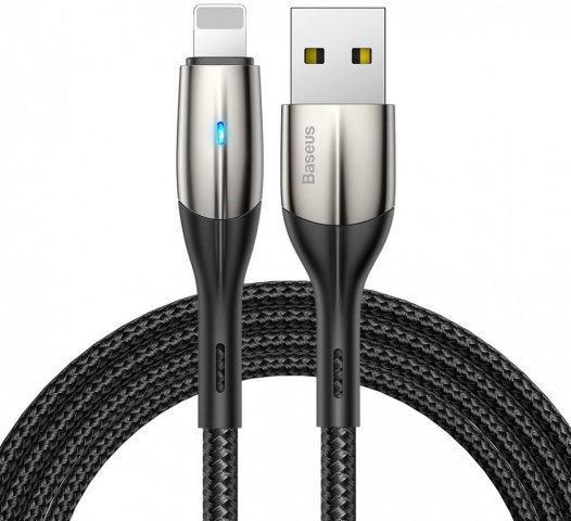 

Baseus Usb Cable to Lightning Horizontal Data 1m Black (CALSP-B01)