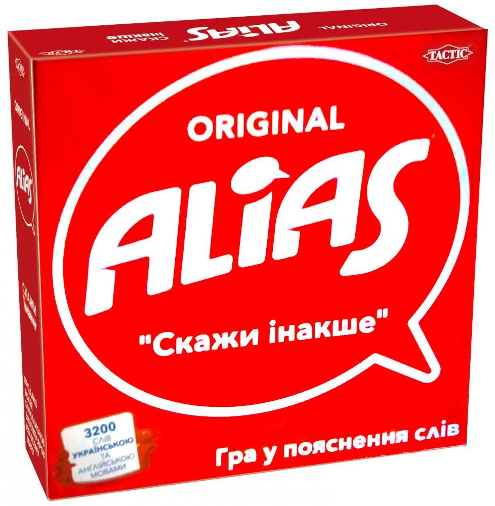 

Настільна гра Tactic Alias ​​(укр) (54335)