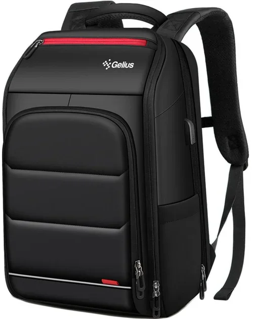 Акція на Gelius 17" Backpack Waterproof Protector 2 Black (GP-BP006) від Stylus